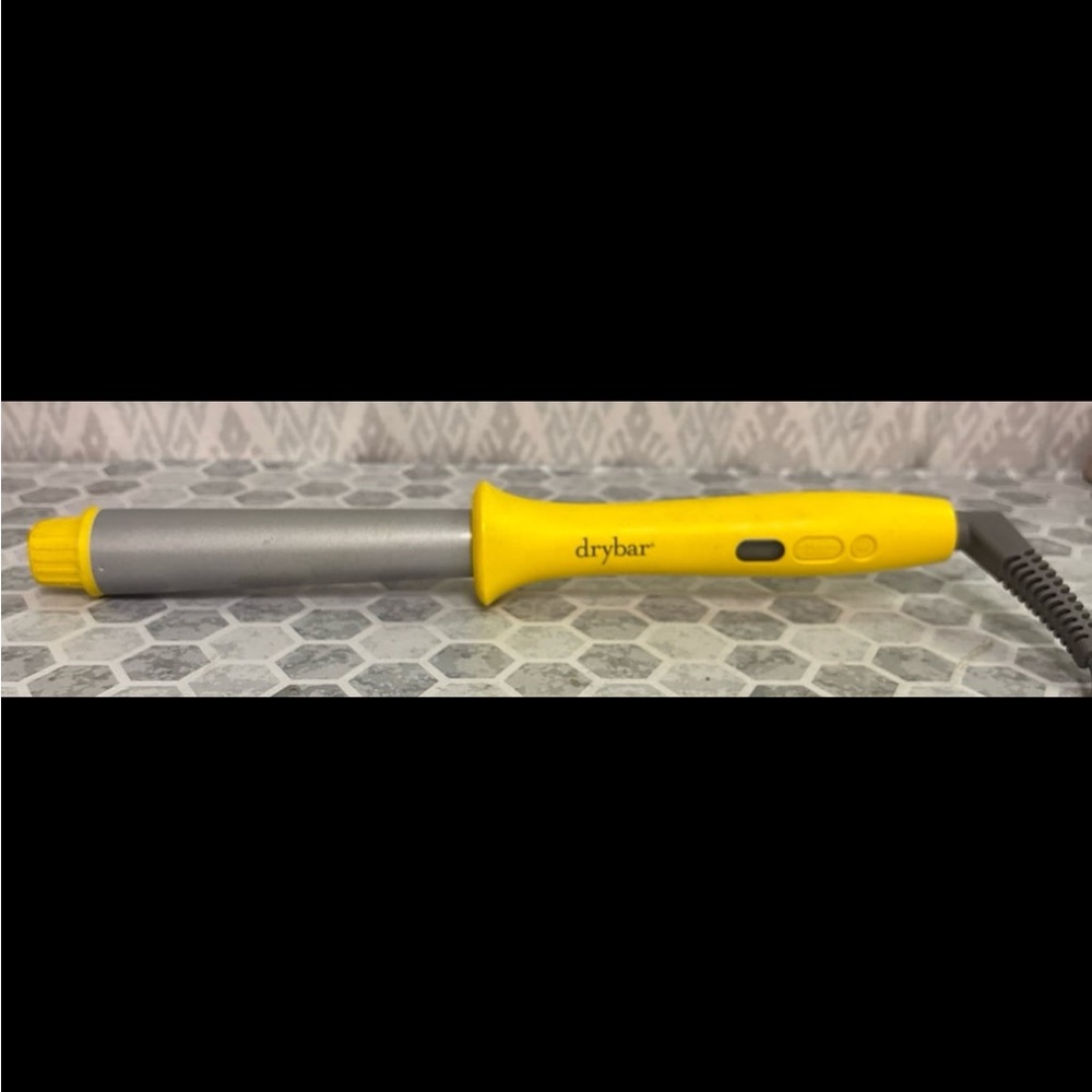 Drybar Vibrant Yellow and Sleek Gray Styling Tool